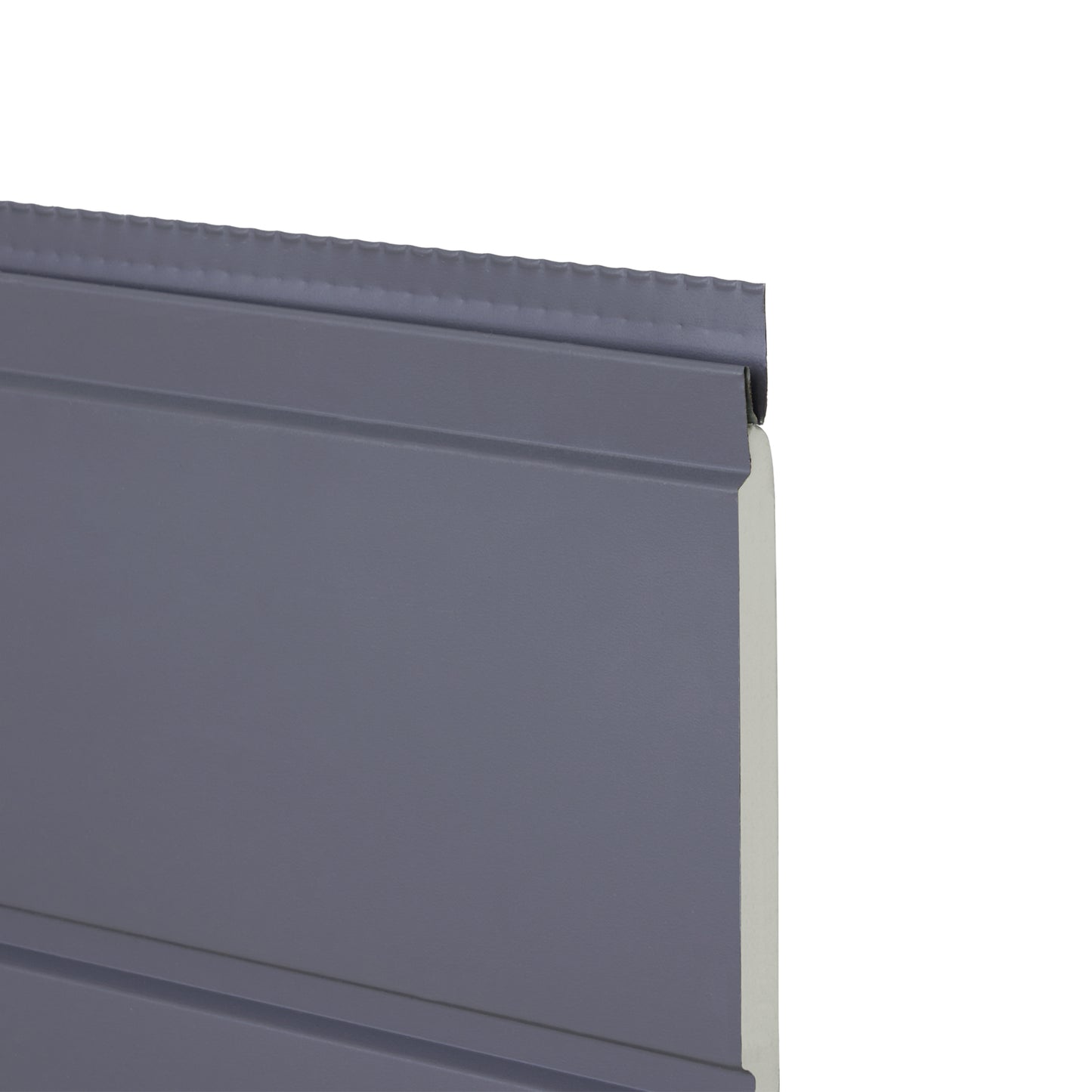 Insulated Metal Wall Panel Graphite Lines