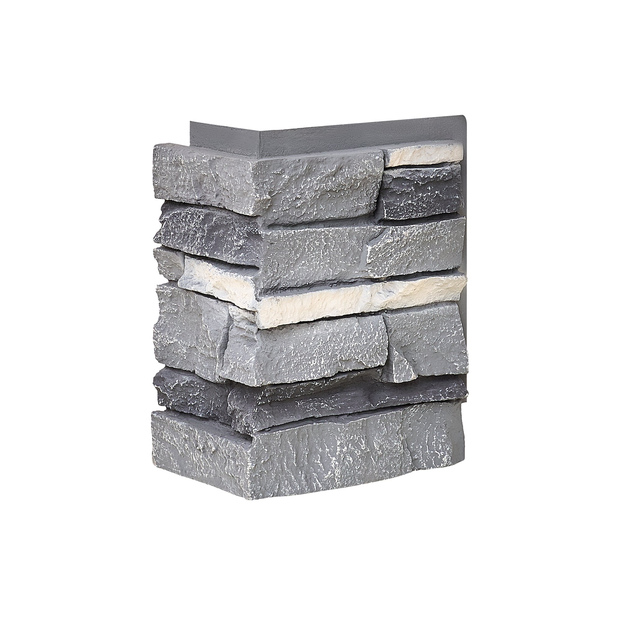 WallWell Faux Stone Wall Panel – Slate Stone-D (Fogstone/Sienna Dawn) | Lightweight, Durable, Indoor/Outdoor Use, Easy DIY Installation
