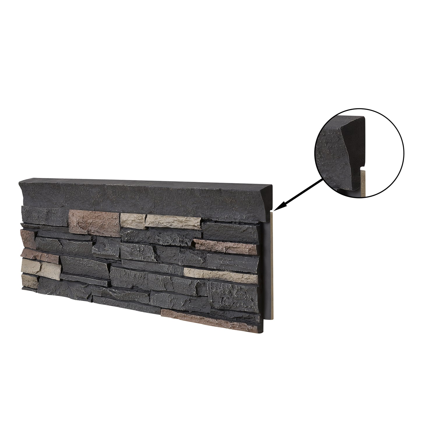 Custom Order — Faux Stone Ledger (2-Piece)
