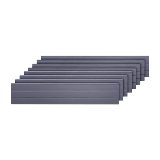 Insulated Metal Wall Panel Graphite Lines