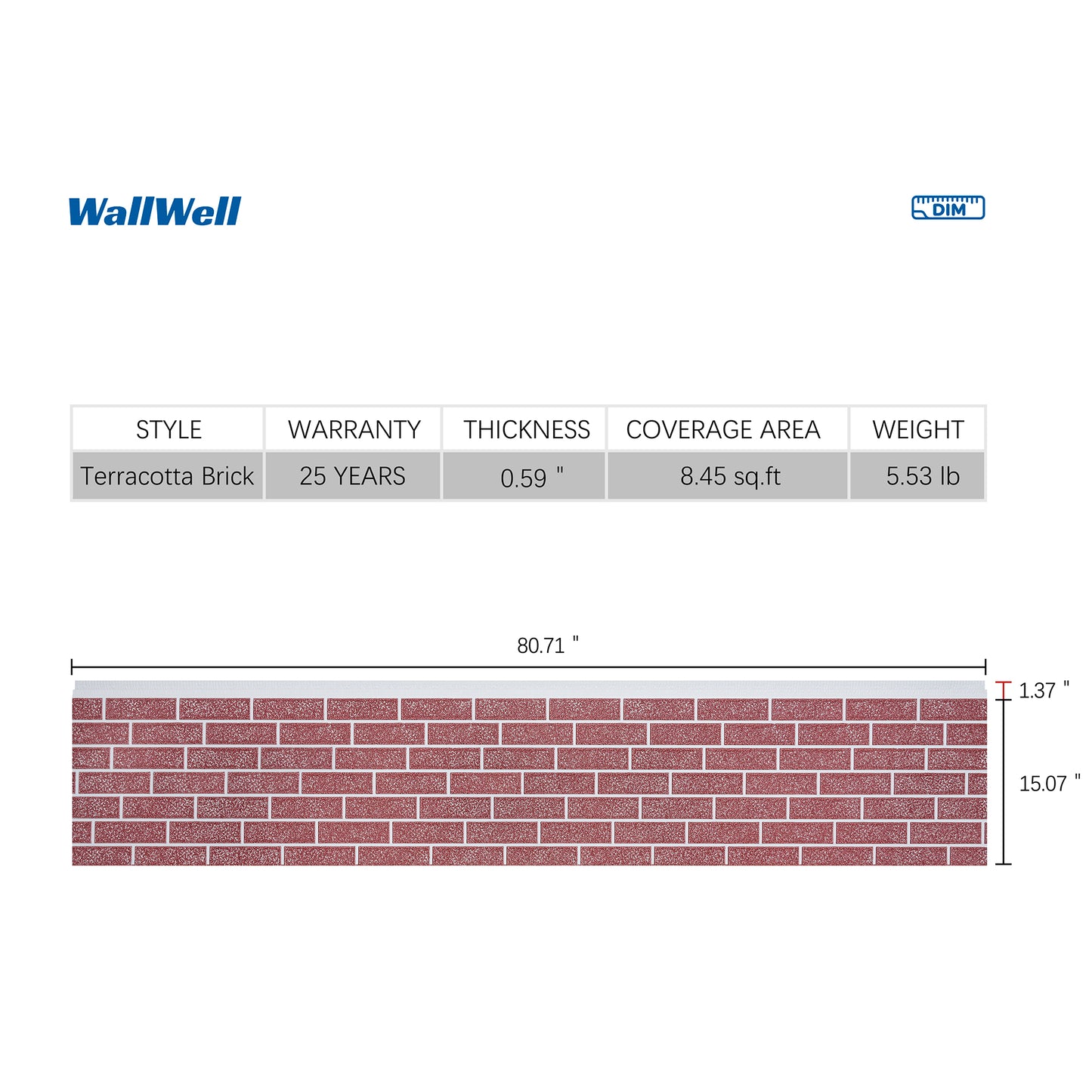 Insulated Metal Wall Panel Brick Style