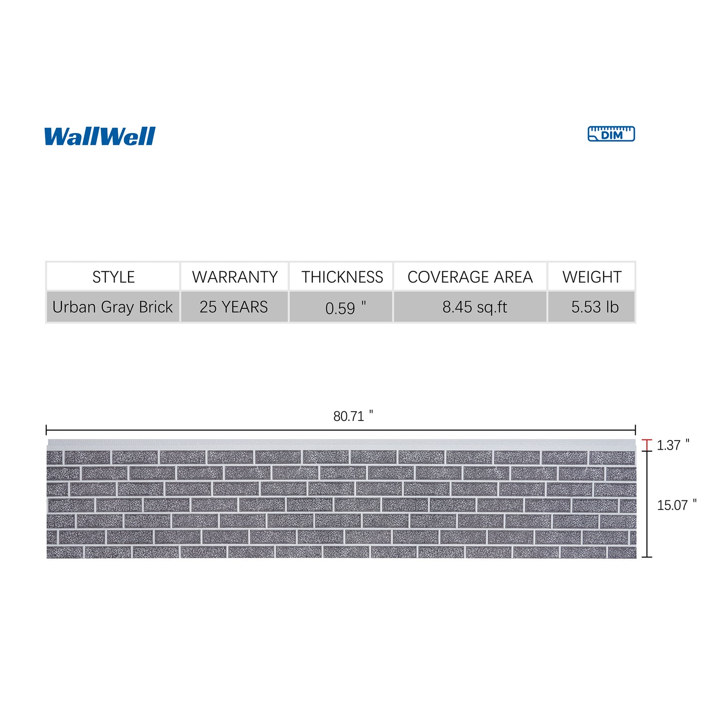 Insulated Metal Wall Panel Brick Style