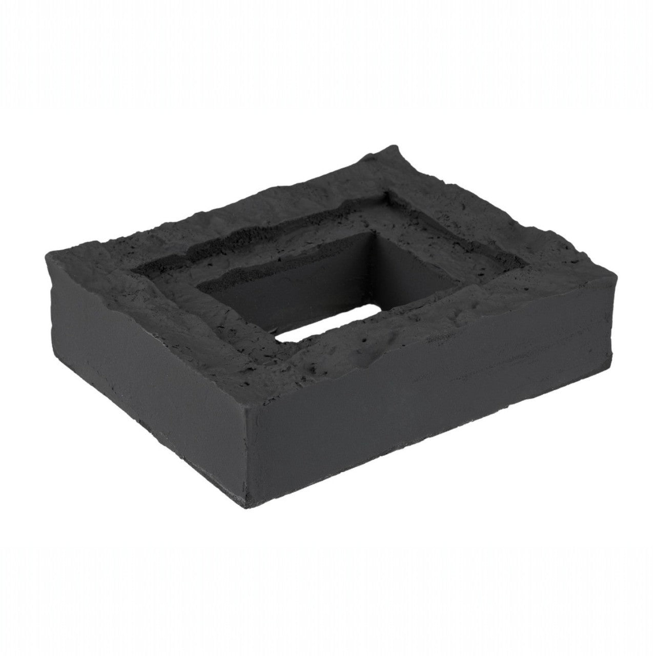 Faux Stone Outlet Box & Switch Cover 2-Pack Charcoal