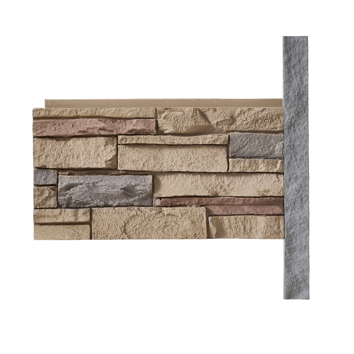 WallWell Faux Stone Universal Ledger Trim (2-Piece) product photo 4