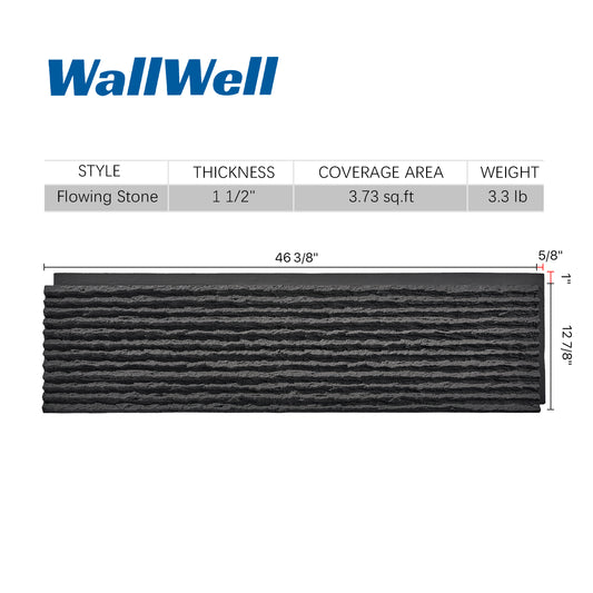 606 Flowing Stone Wall Panels