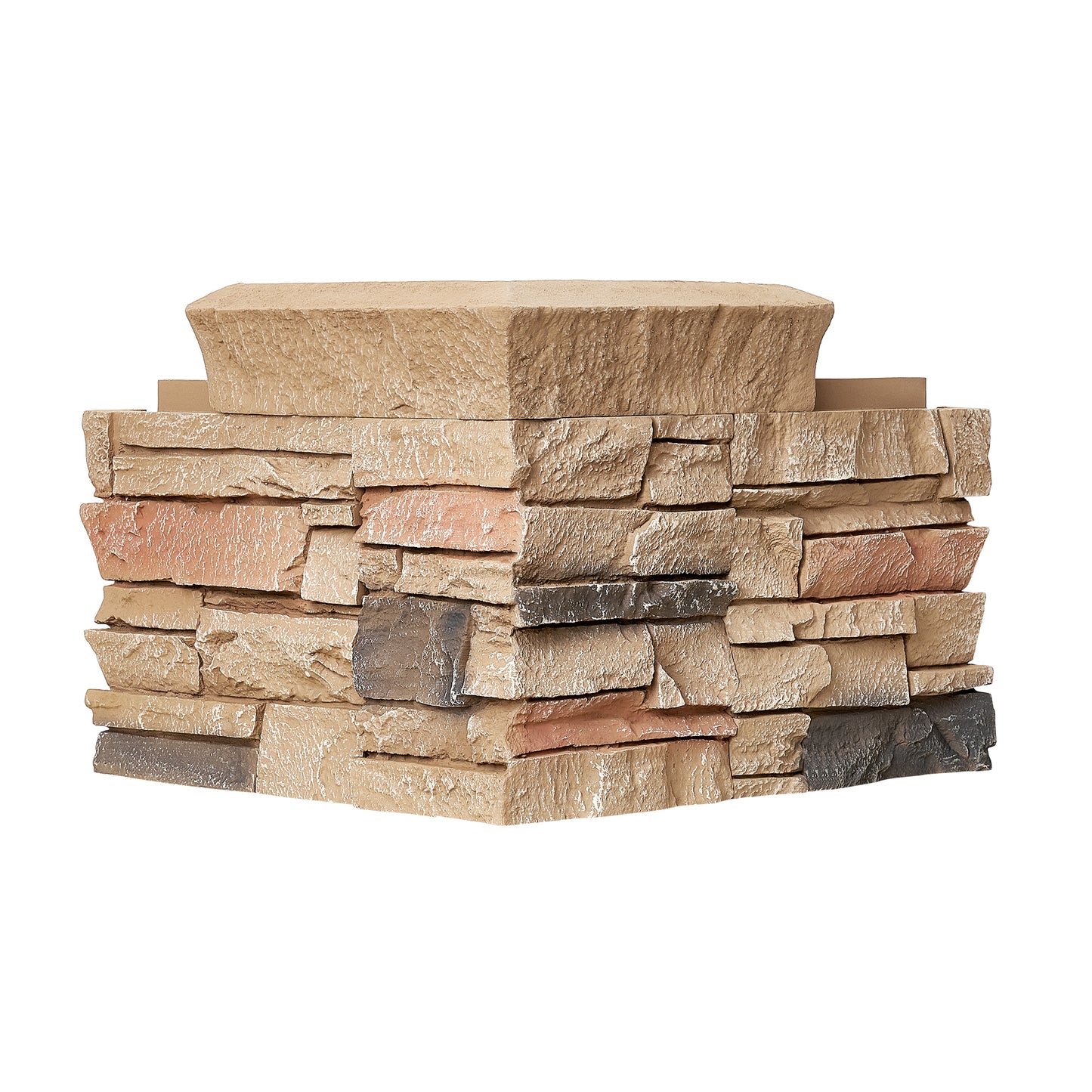 Custom Order — Faux Stone Corner Ledger (2-Piece)