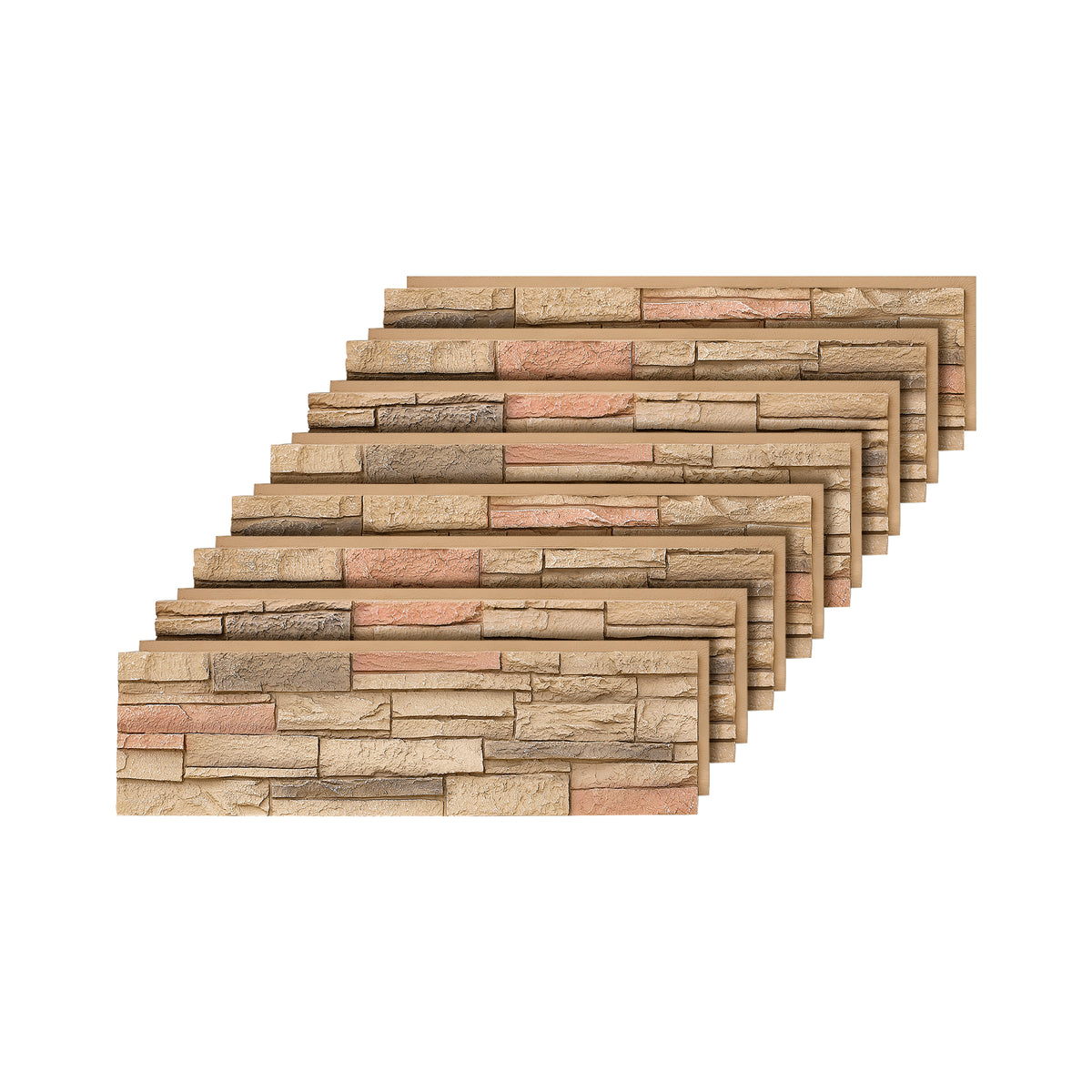 Custom Order — Faux Stone Wall Panels & Corners
