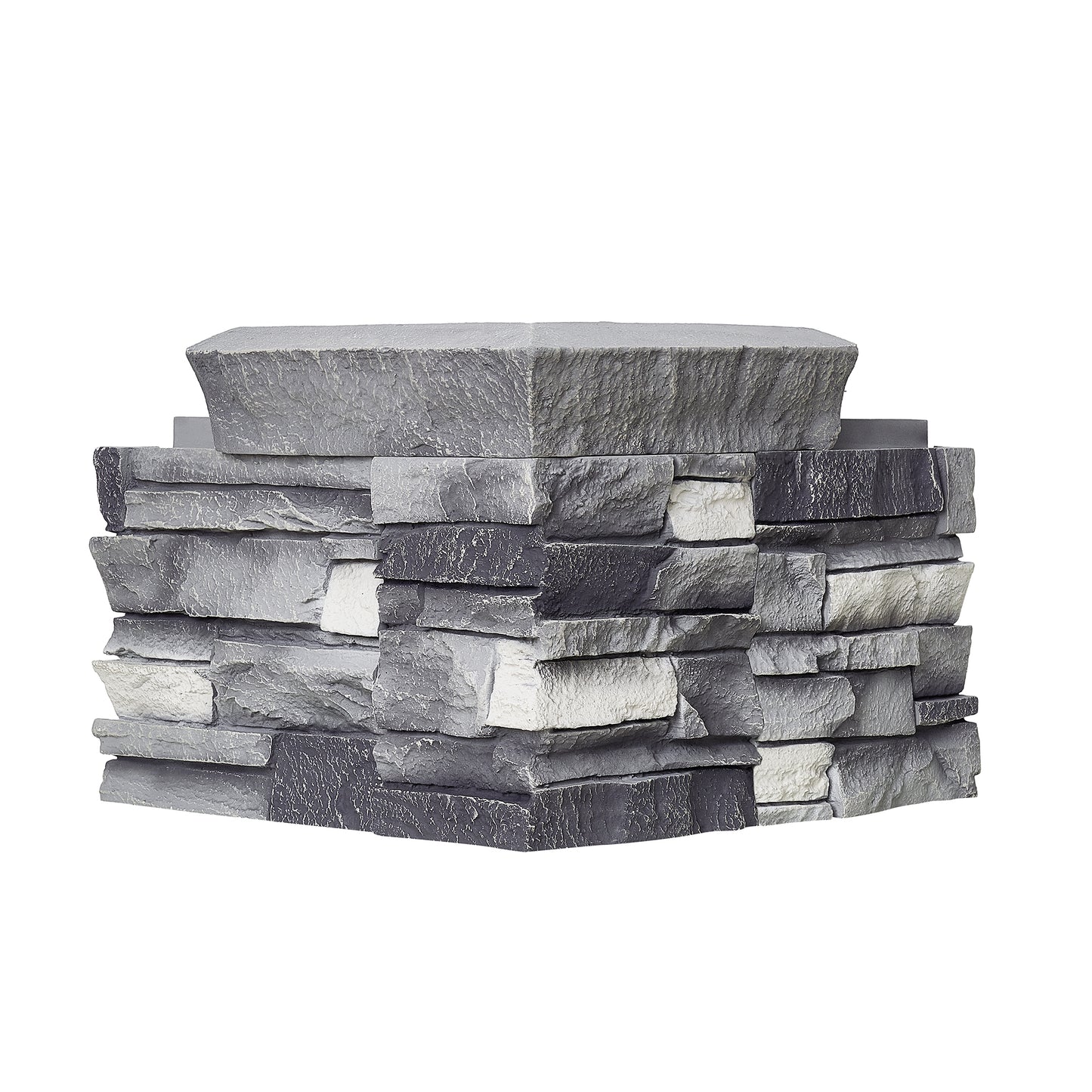 Custom Order — Faux Stone Corner Ledger (2-Piece)