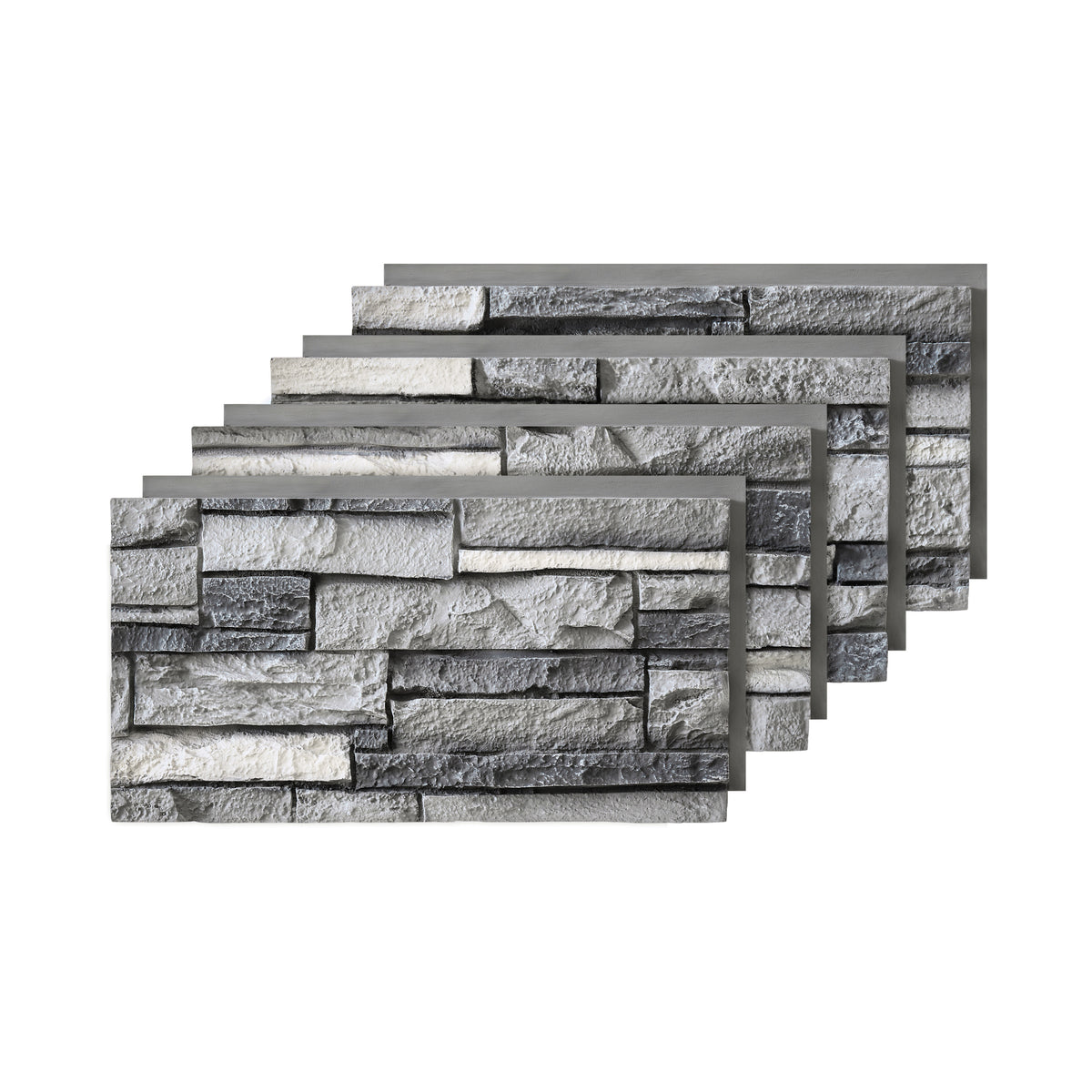 Custom Order — Faux Stone Wall Panels & Corners, Small Format (21x11in)