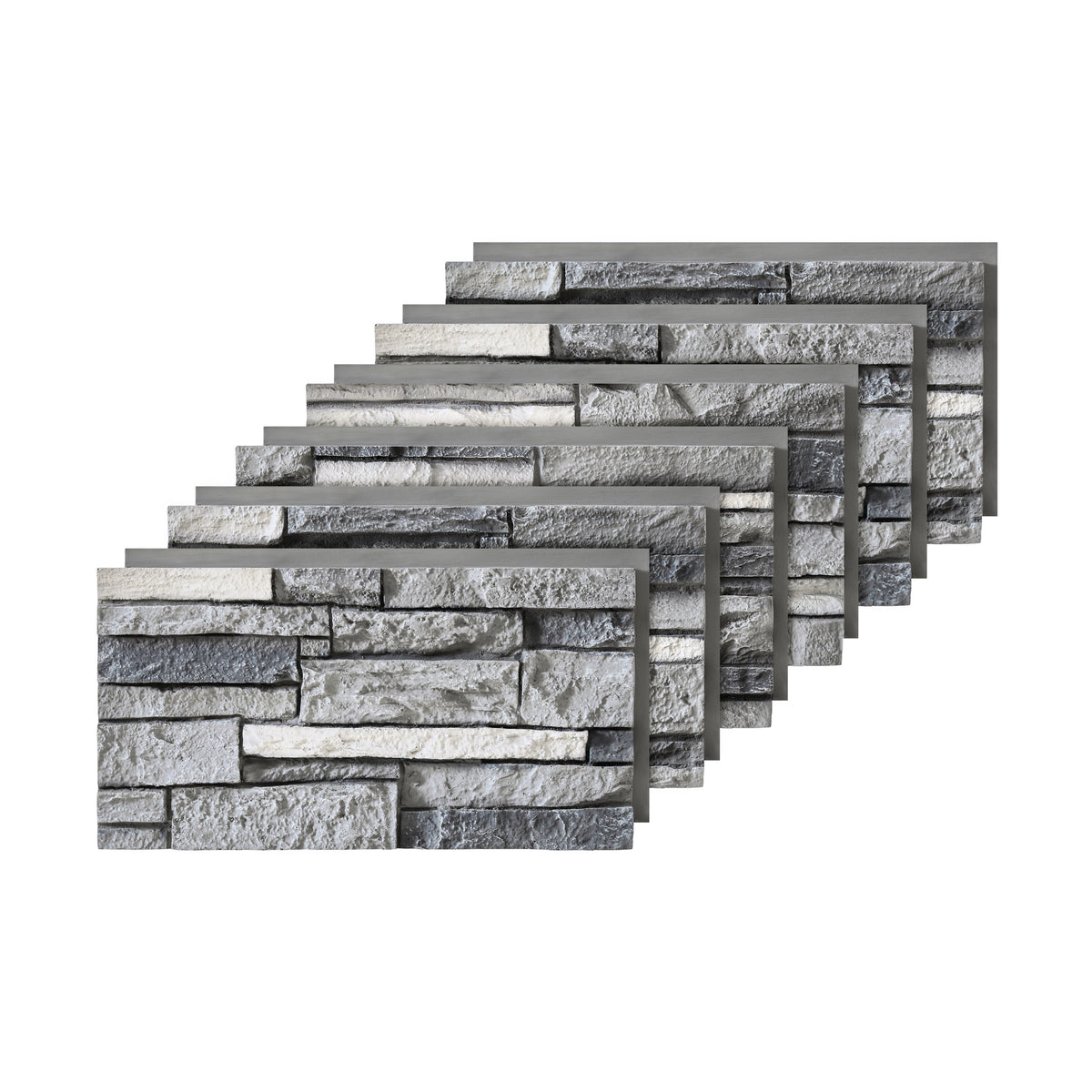 Custom Order — Faux Stone Wall Panels & Corners, Small Format (21x11in)