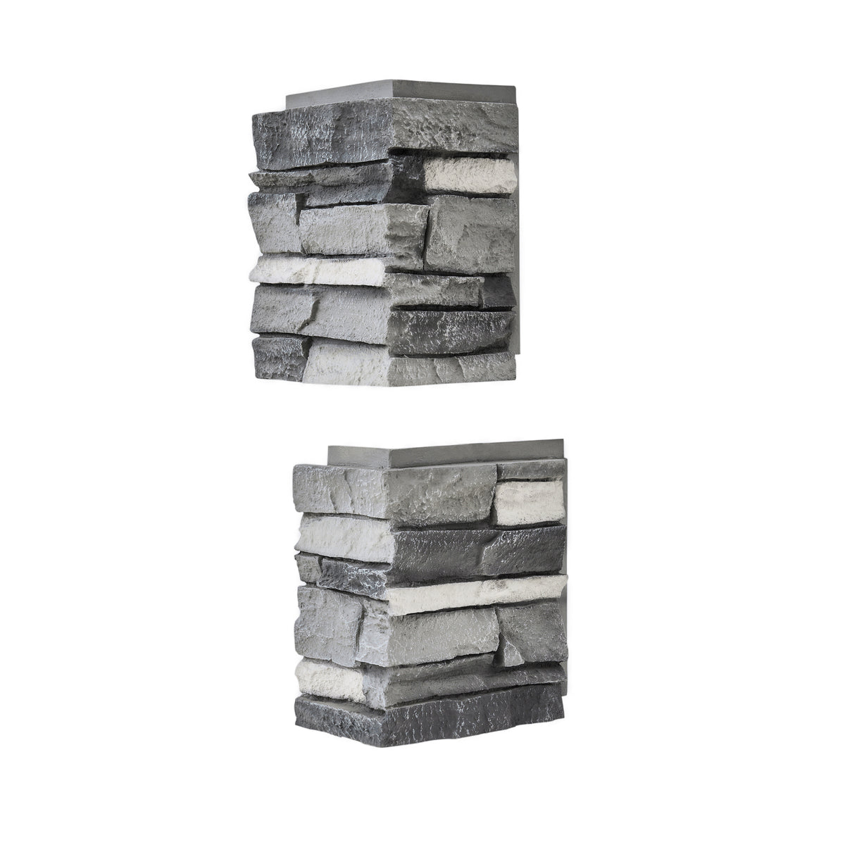 Custom Order — Faux Stone Wall Panels & Corners, Small Format (21x11in)