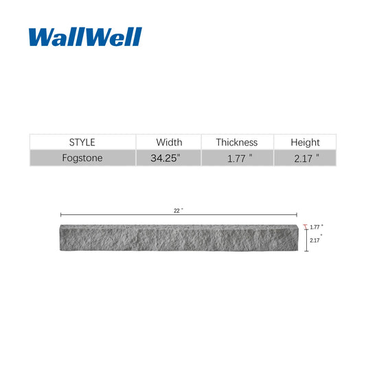Faux Stone Corner Return Panel placeholder image