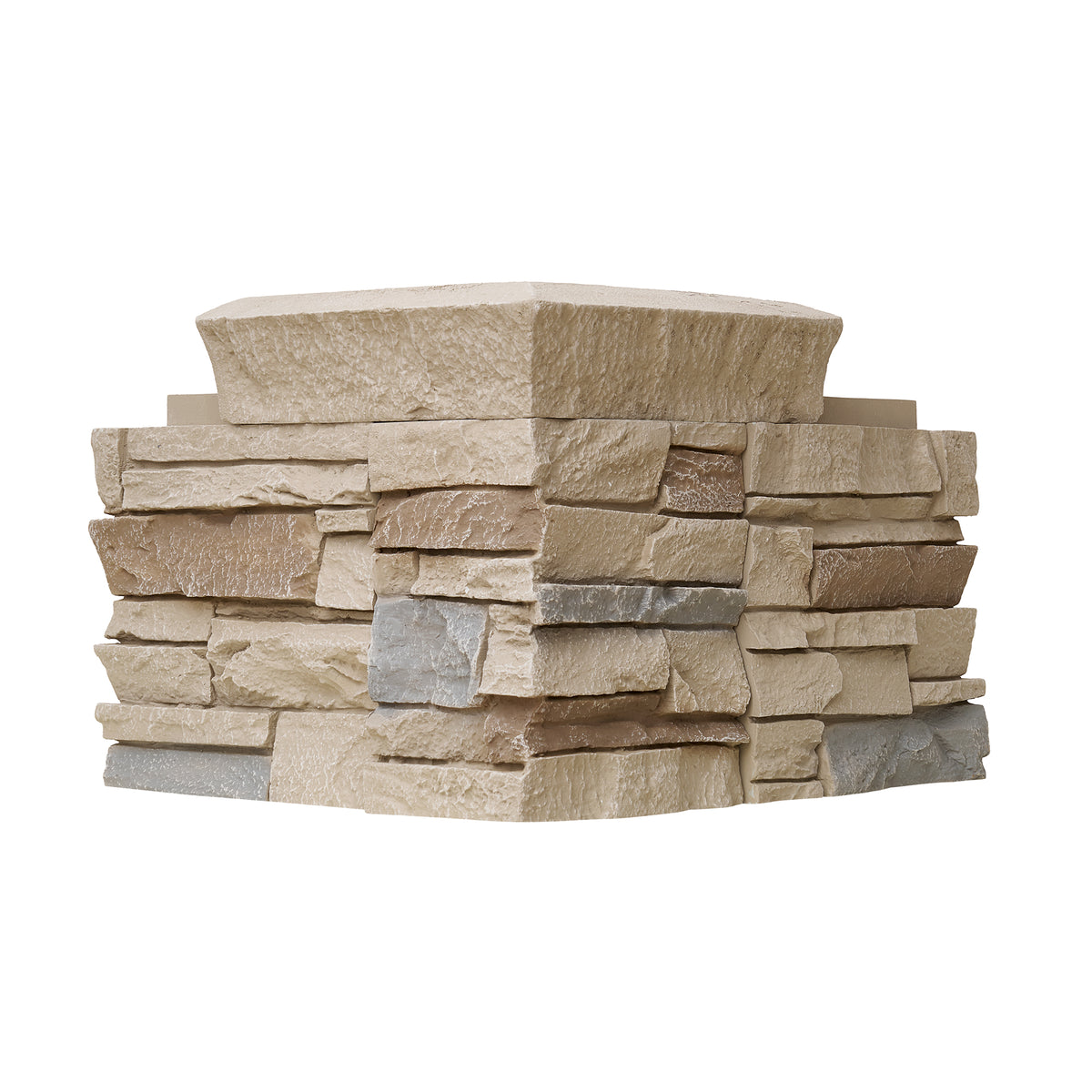 Custom Order — Faux Stone Corner Ledger (2-Piece)