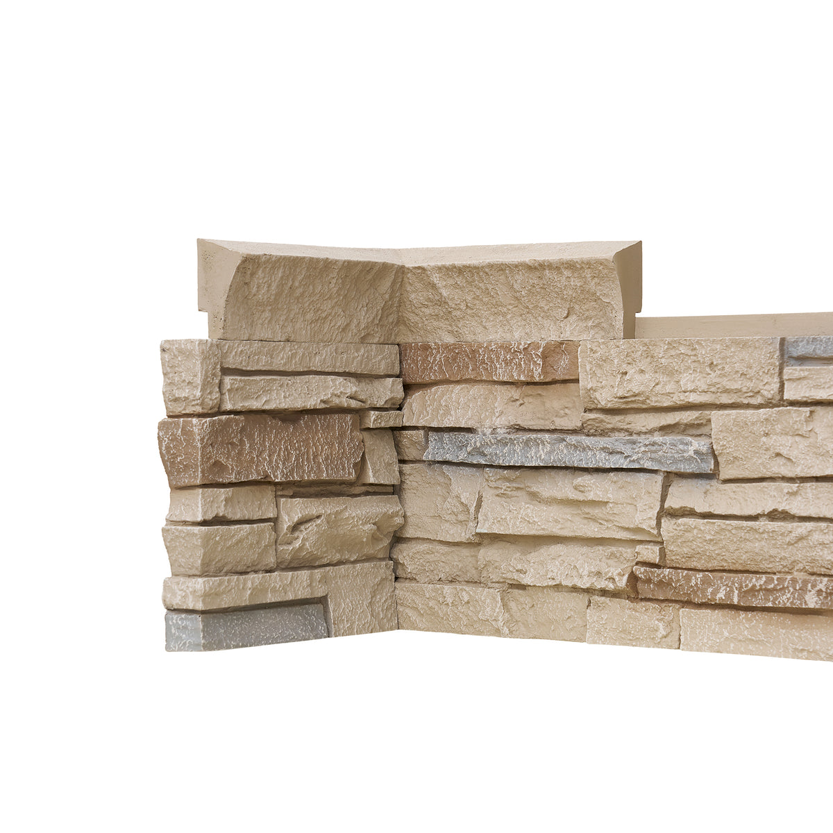 Custom Order — Faux Stone Corner Ledger (2-Piece)