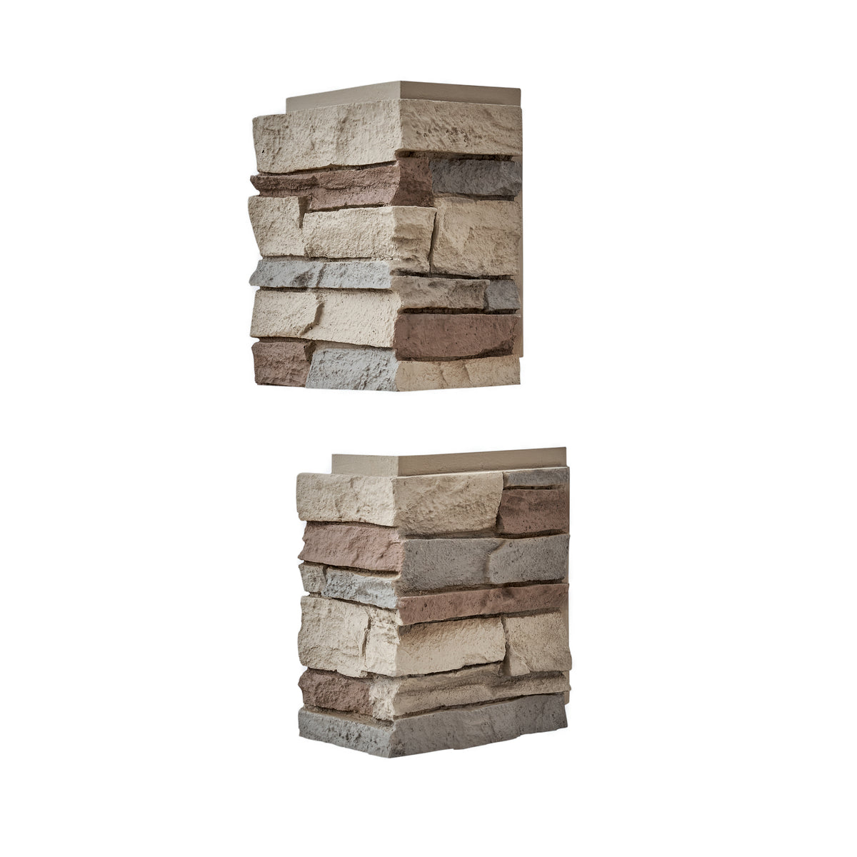 Custom Order — Faux Stone Wall Panels & Corners, Small Format (21x11in)