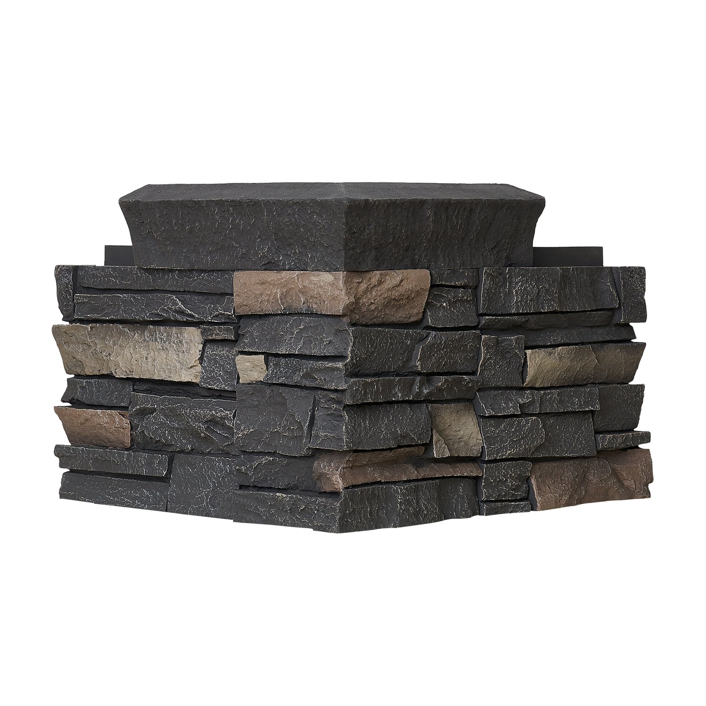 Custom Order — Faux Stone Corner Ledger (2-Piece)
