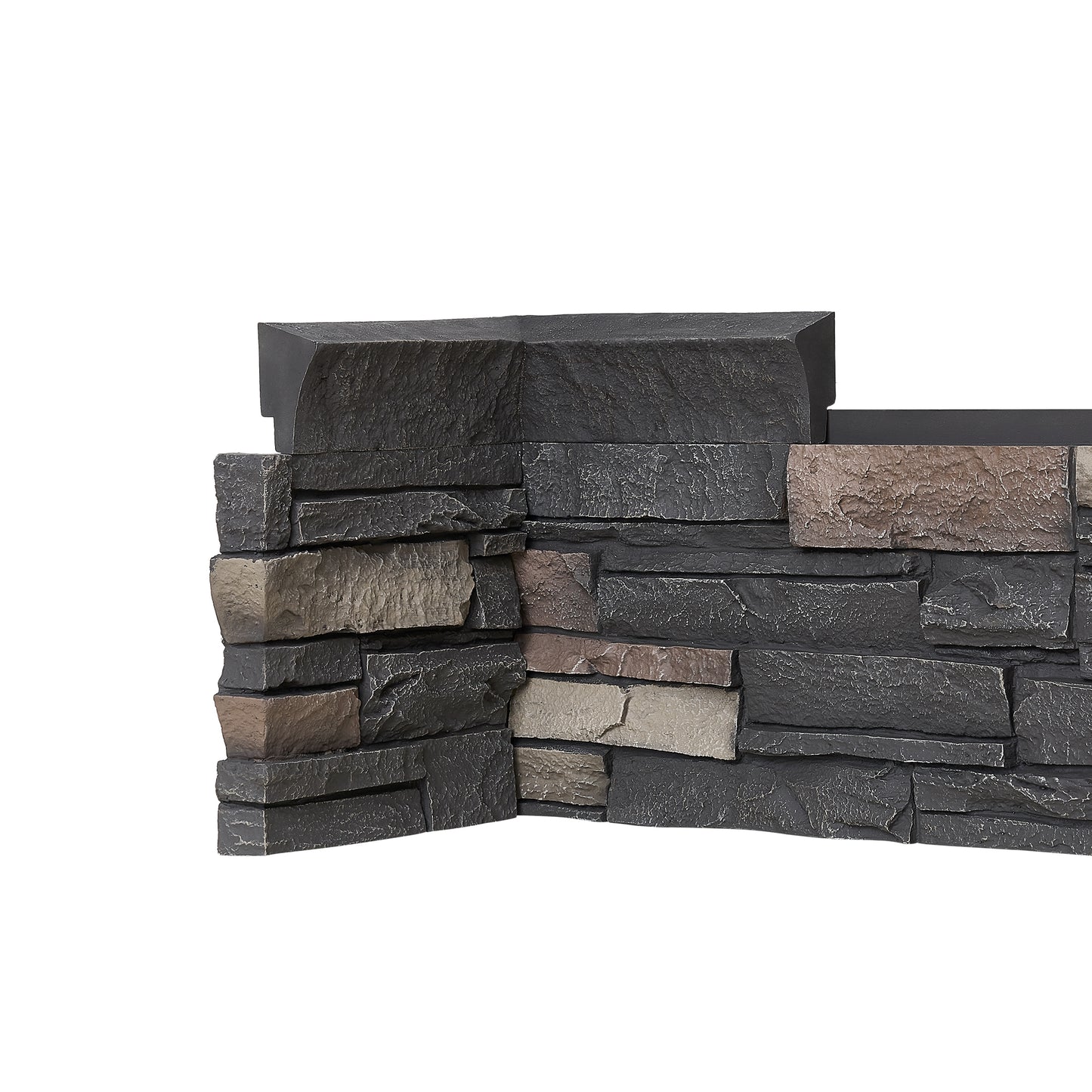 Custom Order — Faux Stone Corner Ledger (2-Piece)