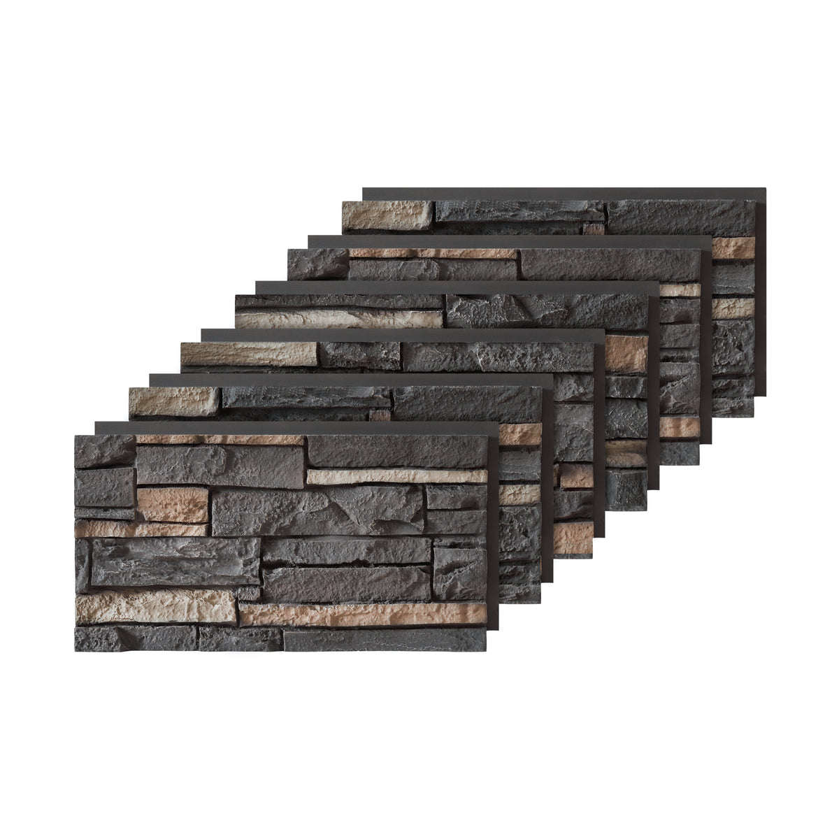 Custom Order — Faux Stone Wall Panels & Corners, Small Format (21x11in)