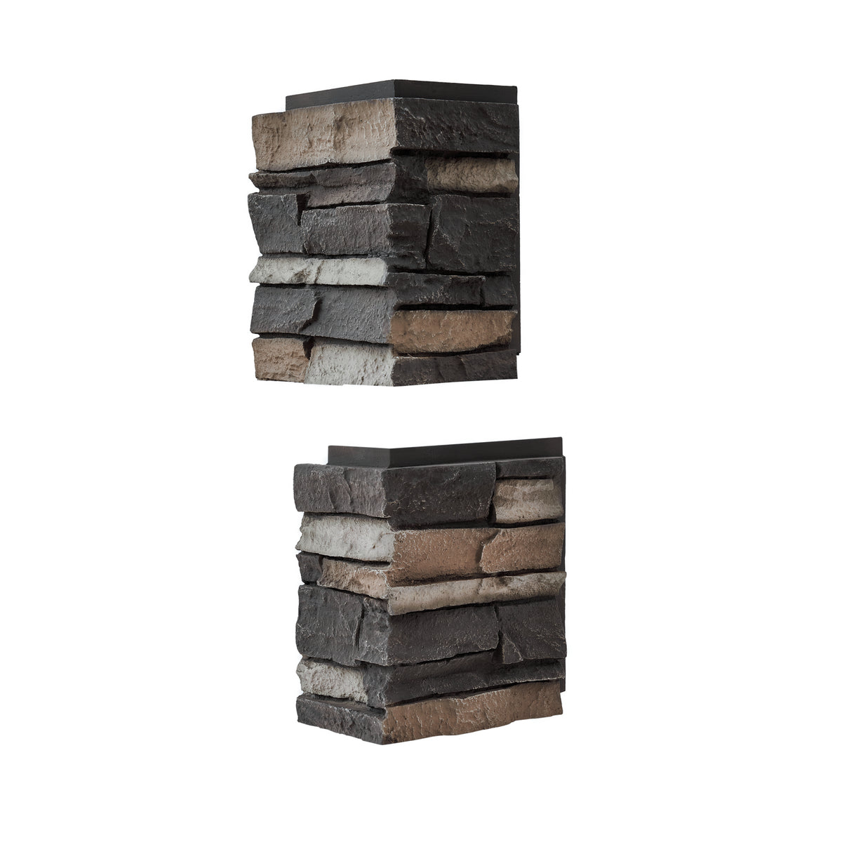 Custom Order — Faux Stone Wall Panels & Corners, Small Format (21x11in)