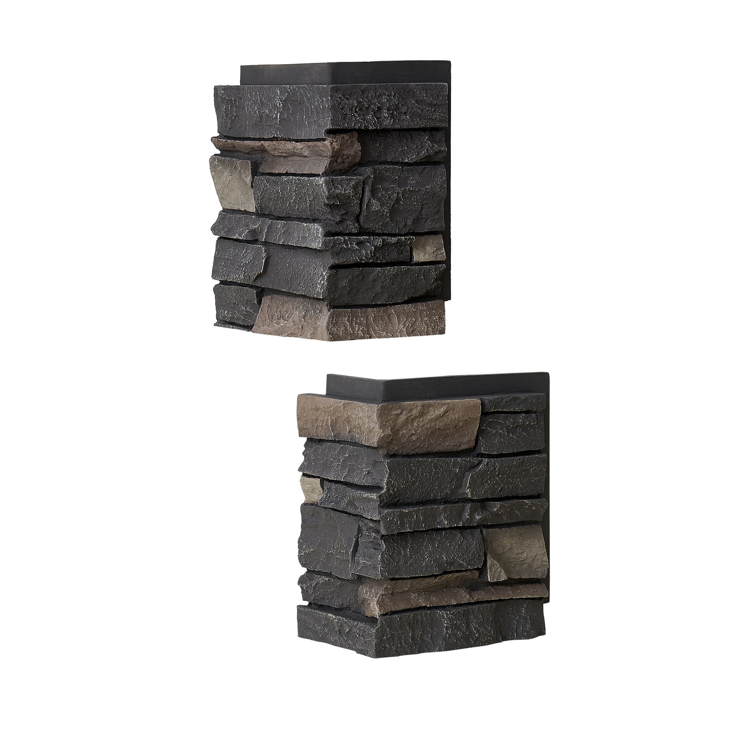 Stacked Stone Corners