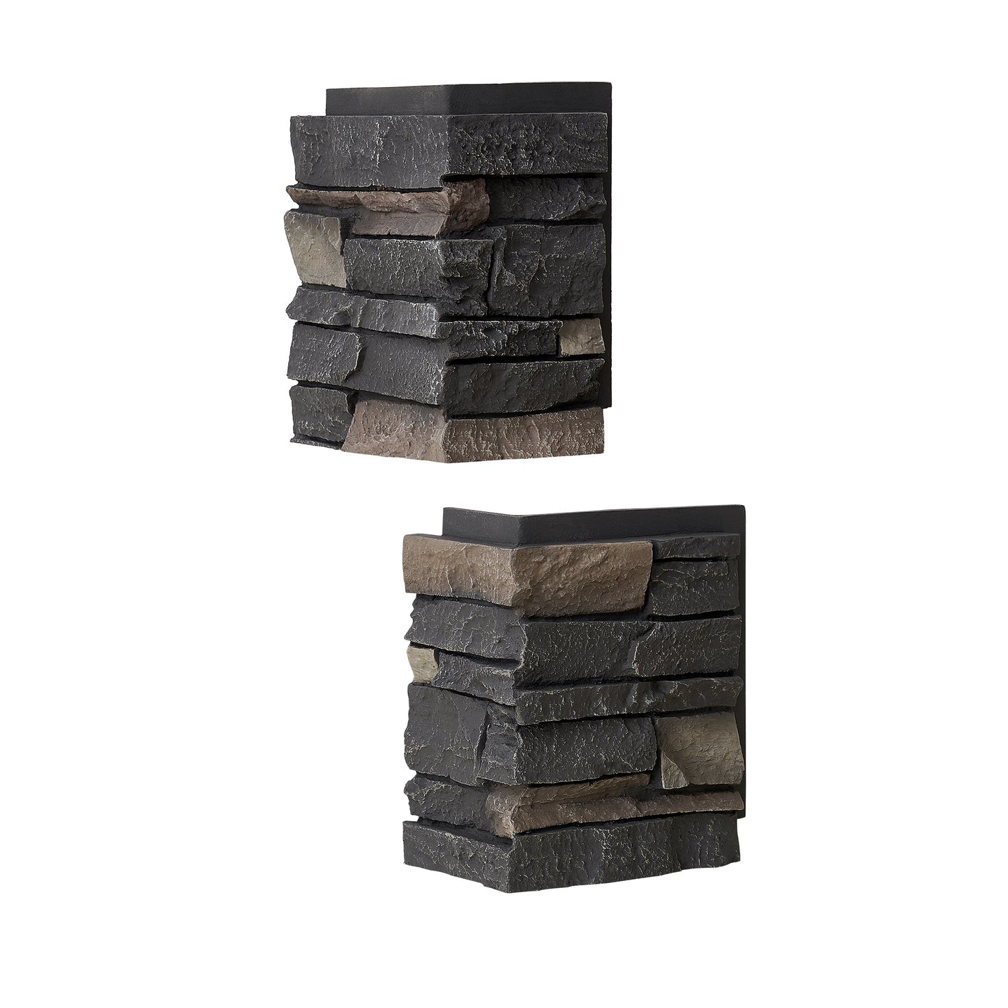 Custom Order — Faux Stone Corners (1 Pair)