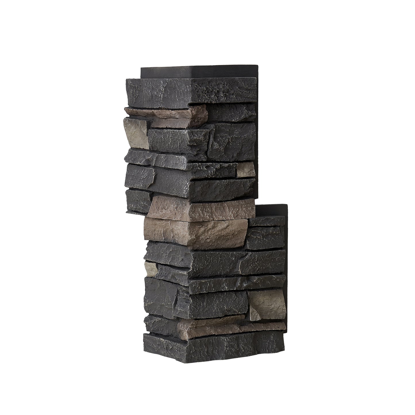 Stacked Stone Corners