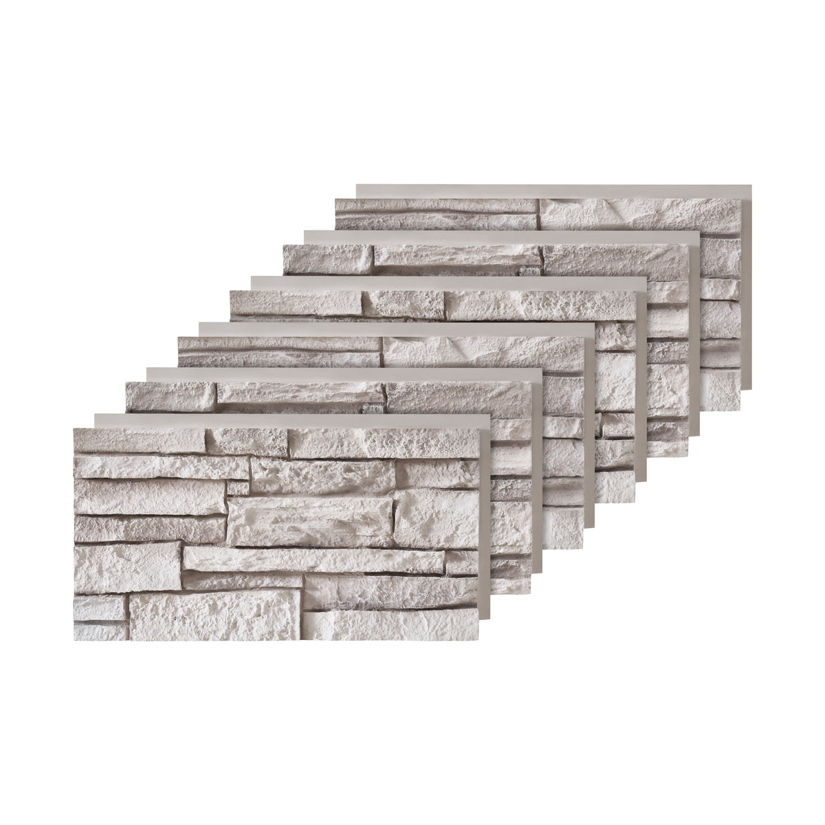 Custom Order — Faux Stone Wall Panels & Corners, Small Format (21x11in)