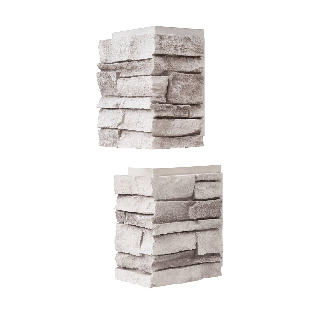 Custom Order — Faux Stone Wall Panels & Corners, Small Format (21x11in)