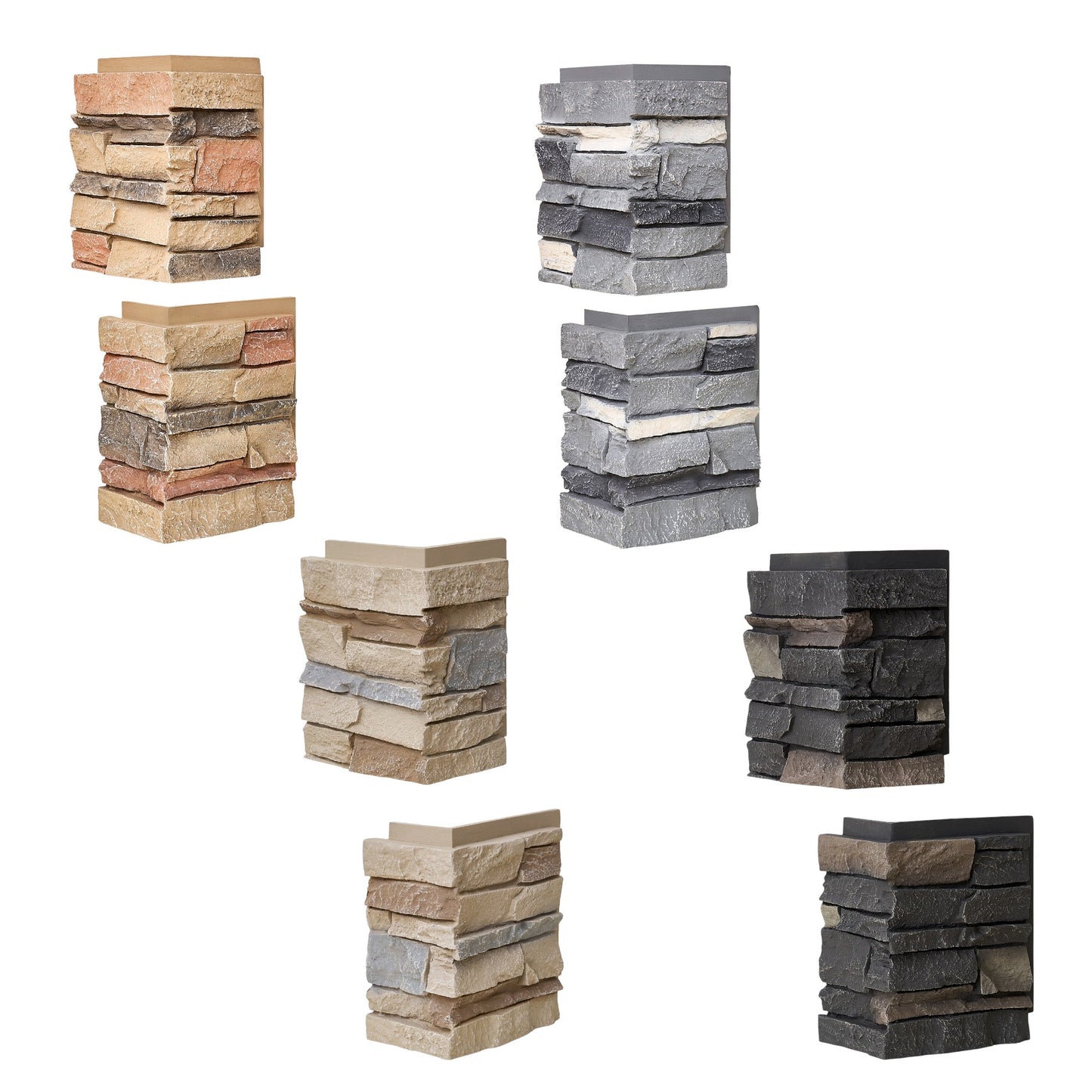 Stacked Stone Corners