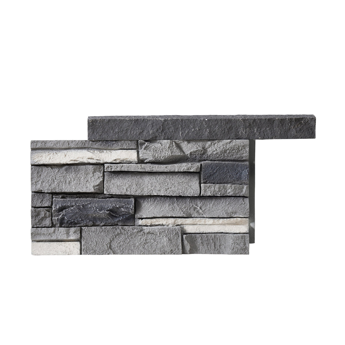WallWell Faux Stone Universal Ledger Trim (2-Piece) product photo 7